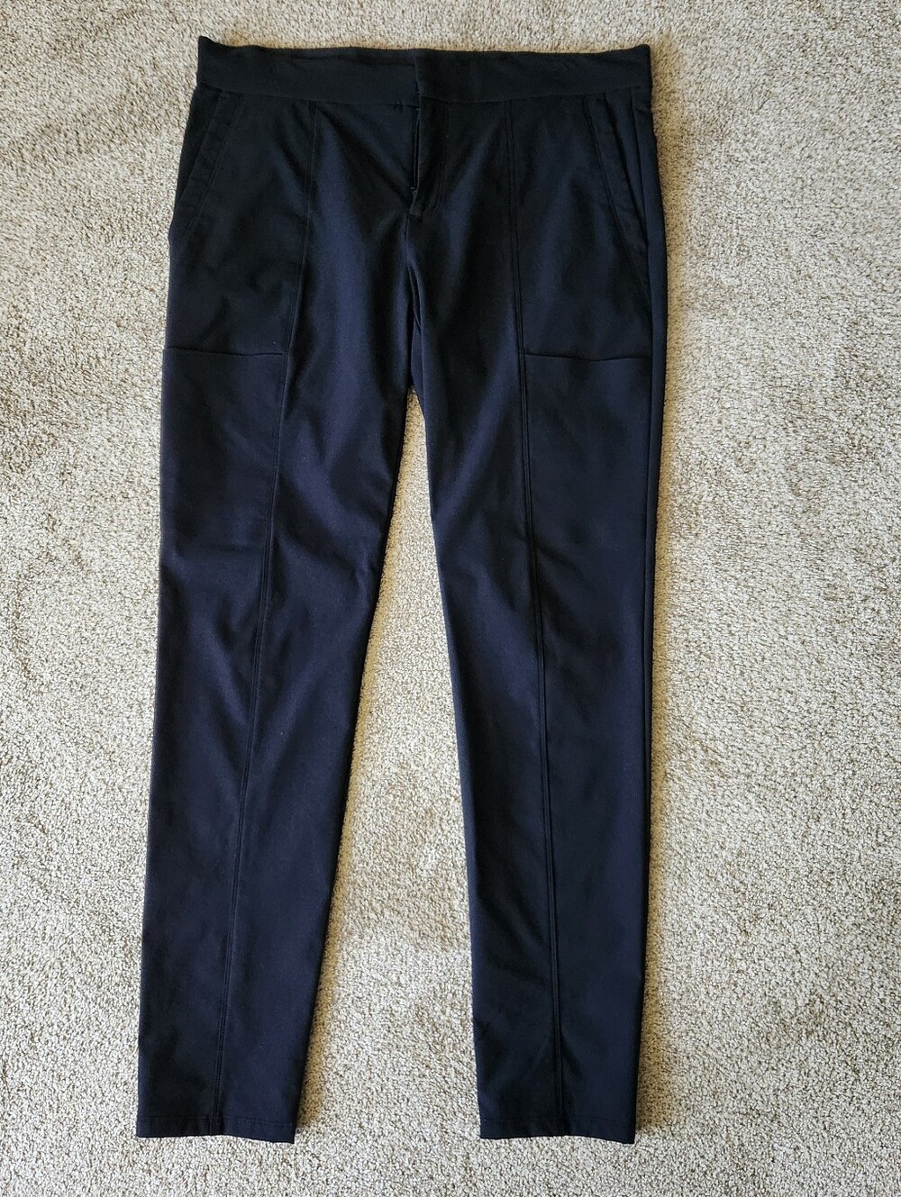 Athleta Black Slim Stretch Chinos